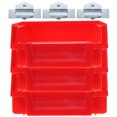 thumbnail image 1 of RENACLIPY Paniers de Rangement de Garage 3 Pcs Paniers en Fer pour Outils Rangement pour l'Organisation de la Maison, 1 of 6