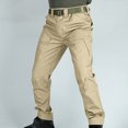 thumbnail image 1 of cllios Pantalon Tactique pour Homme Extérieur Anti-Déchirure Léger Imperméable Pantalon de Travail Militaire Cargo de Travail Randonnée pour Homme Multi-Poches, 1 of 9