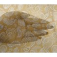 thumbnail image 5 of oneOone Viscose Chiffon Mustard Yellow Fabric Block Sewing Material Print Fabric By The Yard 42 Inch Wide-PI, 5 of 5