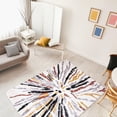 thumbnail image 1 of ECARPET Modern Indoor Area Rug, Super Soft & Plush Sunburst Collection, 1 of 9