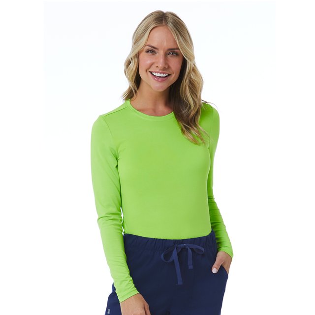 Maevn Women's Basic Long Sleeve Underscrub Tee (Free Shipping)