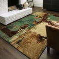 thumbnail image 1 of Tapis Strata de Mohawk, couleur turquoise fusion, 1 of 7