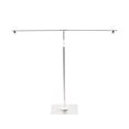 thumbnail image 1 of T-shape Photography Photo Backdrop Stand Adjustable Mini Background Frame, 1 of 9