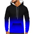 thumbnail image 1 of QIPOPIQ Sportswear Men's Pullover Club Hoodie Clearance, 1 of 5