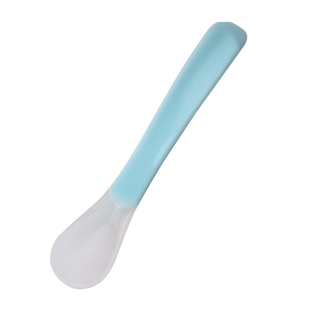 Coofit Baby Feeding Spoon Silicone Easy to Clean Professional Baby Spoon Infant Spoon