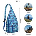 thumbnail image 2 of Nautical Great White Shark Backpack - Realistic Ocean Predator Pattern, Multi-Pocket Organization, 2 of 4