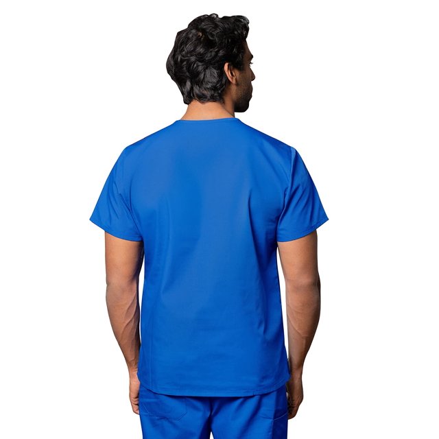 Adar Universal Unisex Scrubs - V Neck Tunic Scrub Top