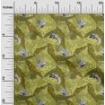 thumbnail image 2 of oneOone Velvet Light Green Fabric Tropical Dress Material Fabric Print Fabric By The Yard 58 Inch Wide, 2 of 5
