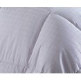 thumbnail image 4 of Royal Hotel Bedding Goose Down Comforter King 300 Thread Count 100% Cotton Dobby Checkered Shell 600FP 40 Ounce Down Fill, 4 of 5