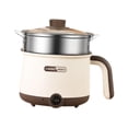 thumbnail image 3 of DOLITY Electric Hot Pot Multipurpose Small 2 Gear Settings Mini Ramen Cooker Cooking Pot for Pasta Home Dorm Office Porridge Oatmeal with Steel Steamer, 3 of 9