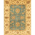 thumbnail image 1 of Ahgly Company Indoor Rectangle Abstract Cinnamon Brown Oriental Area Rugs, 4' x 6', 1 of 6