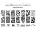 thumbnail image 2 of Lace Stamper Nails Art Stamp Stamping Nail Template Template Nail Flowers Image Printer Plate, 2 of 7