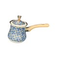thumbnail image 4 of simhoa Arabic Coffee Pot with Pouring Spout Heat Resistant Handle Multifunctional Maple 720ml, 4 of 8