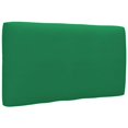 thumbnail image 2 of vidaXL Coussin de Palette Vert 70x40x12 cm Tissu, 2 of 4