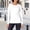 I-White, variant on 2025 Women's Classic Fit Long Shirts Women for Sleeve Crew Neck Solid Mock Turtle Neck Ladies Color Long Sleeved Base Cotton Spandex Womens Shirts T