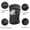thumbnail image 3 of 2 Pack Knee Brace Knee Compression Sleeve for Running Exercise Joint Pain Relief Plus Size Unbranded, 3 of 8