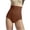 Coffee, variant on Women's Seamless Shapewear Shorts, High Waist Tummy Control Body Shaper, Invisible Underwear for Smooth Silhouette and Light Support
