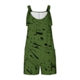 thumbnail image 4 of Penkiiy Combinaison Décontractée Sans Manches pour Femme, Polyester, Vert, m, 4 of 6