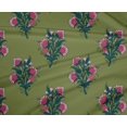 thumbnail image 4 of oneOone Tissu Polyester Lycra Feuilles & Floral Tissu Imprimé 1 Yard 56 Pouces de Large, 4 of 4