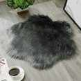 thumbnail image 1 of Mefallenssiah Wool Imitation Sheepskin Rugs Faux Non Slip Bedroom Carpet Mats, 1 of 2