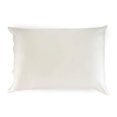 thumbnail image 1 of Sleepgram Regular King Size Breathable Cooling 6A Silk Pillowcase, White, 1 of 8