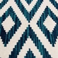 thumbnail image 2 of Tropiana Cream and Sapphire Blue Woven Area Rug, 2 of 7