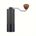 thumbnail image 4 of SNNROO 1pc  Black Color Manual Coffee Grinder  Hand Coffee Grinder with Internal Digital Adjustable Settings  Stainless Steel Conical Bur  Bean Grinder  for Coffee Kitchenware, 4 of 6