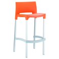thumbnail image 1 of Compamia Gio Tabouret de Bar d'Extérieur 29,5 Po Orange, 1 of 5