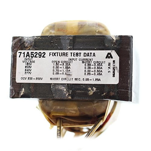 Advance 71A5292-001D - 70 Watt - Pulse Start - Metal Halide Ballast - 4 Tap - ANSI M98 or M143 - Power Factor 90% - Max. Temp. Rating 221 Deg. F - Includes Dry Capacitor, Ignitor and Bracket Kit