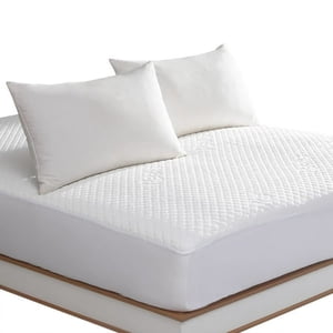 Twin XL Size Waterproof Mattress Protector Rayon from Bamboo Fitted Mattress Pad Cover with Deep Pocket Up to 15''