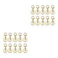 thumbnail image 4 of Maytalsory 10pcs Metal Carabiners Lobster Claw For Keychain - Strong And Functional Accessories For Easy Key gold 2Set, 4 of 6