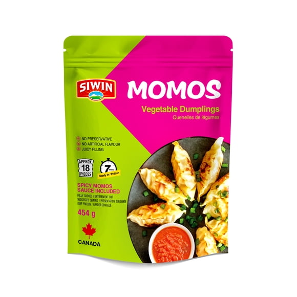 Siwin Frozen Vegetable Momos, Momos Vegetable