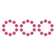 thumbnail image 3 of maskred 10 Pieces EVA Foam Golf Swing Training Exercises Balls Practice Pink 42mm 3Set, 3 of 6