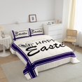 thumbnail image 3 of Erosebridal Happy Easter Bedding Sets Toddler with Comforter, Cute Rabbit Duvet Insert, Purple, 2 Pieces, 3 of 7
