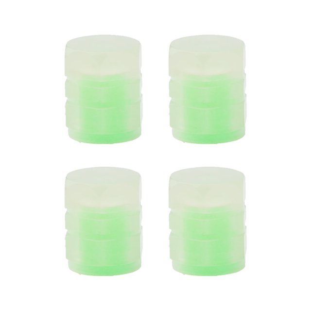 Transemion 4 Pieces Car Tire Valve Caps Replacement Fittings Vehicle Replace Components Tires Air Covers Modification Tyre Nozzle