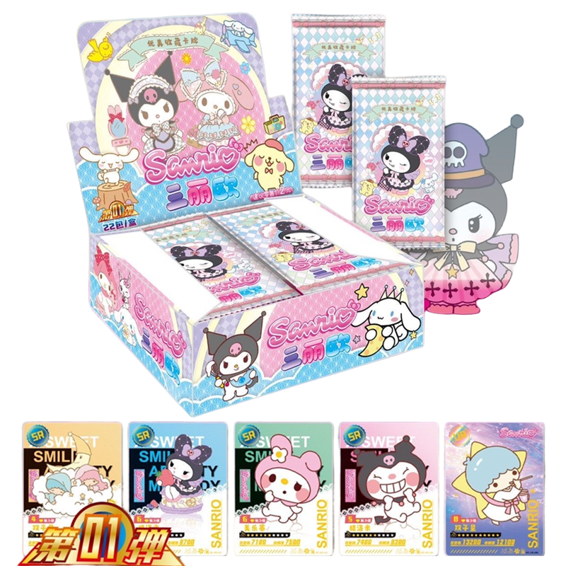 sanrio booster box Booster-VanCard Hello Kitty Melody Collection Card GRAND ANIME CARD licensed by Sanrio. Kuromi's Cryptid Carnival MetaZoo TCG