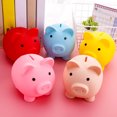 thumbnail image 5 of HUASHENG 1pc Plastic Pig Bank Boy Girl Child Gift Cute Bank Creative Bank Cartoon Card Bank, 5 of 5