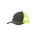 thumbnail image 1 of Top Headwear Snapback Trucker Cap - Steel Grey/Neon Yellow, 1 of 2