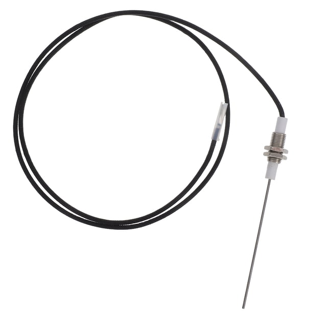 Miangastore Igniter Wire Ceramic Assembly White 1Pc 35.37X3.34X1.57in