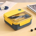 thumbnail image 1 of Dvkptbk Lunch Boxes Plastic Lunch Box Microwave Portable Student Adult Office Lunch Box Japanese Lunch Box Bento Box Storage & Organization, 1 of 6