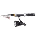thumbnail image 4 of Fishing Lixada Fishing Rod Reel Combo Full Kit with 2.1m 2. Telescopic Fishing Rods 2PCS Spinning Reels Set with Hooks Soft Lures Barrel Swivels Storage Bag, 4 of 7