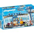 thumbnail image 1 of PLAYMOBIL Airport with Control Tower Building Set, 1 of 6