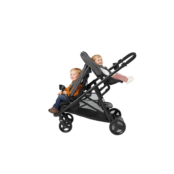 Graco Ready2Grow 2.0 Double Stroller, Foldable and Infant Car Seat