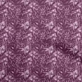 thumbnail image 1 of oneOone Tissu Violet en Polyester Lycra à Fleurs, Tissu pour Robe, Tissu Imprimé, Tissu au Mètre, 56 Pouces de Large, 1 of 4
