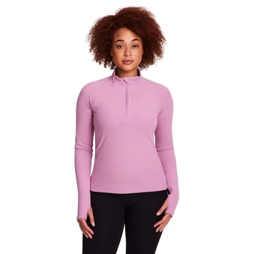 Reebok Women's Explorer 1/2 Zip Meet and Greet Long Sleeve