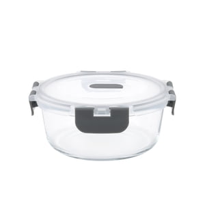 Mainstays Conteneur de stockage alimentaire en verre rond 630ml