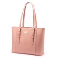 thumbnail image 2 of Professional Laptop Purse Tote Bag with Padded Compartment Fits Up to 15.6 Inch Computer N1-Pink, 2 of 5