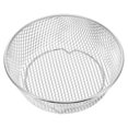 thumbnail image 2 of Miangastore Stainless Steel Air Fryer Racks Baking Rack Dehydrator Rack Meat Skewers Basket Oven Air Fryer Basket Air Fryer Accessories Silver, 2 of 9