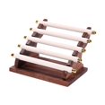 thumbnail image 4 of ziyahi Rings Display Stand Jewelry Organizer for Dressing Table Countertop Tabletop Beige 22x16.5x15.5cm, 4 of 5