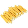 thumbnail image 3 of 20pcs Pet Sweet Bamboo Sticks Teeth Grinding Boredom Relief Woven Small Animal Molar Sticks for Rabbit Hamster, 3 of 7